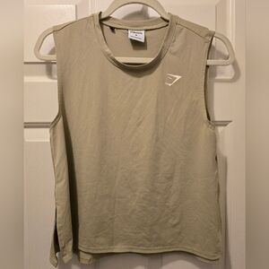 Gymshark Women's Cropped Tank Top Size Medium